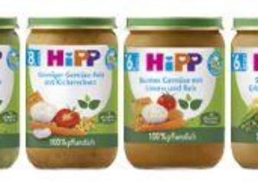HiPP 100% plant-based baby food