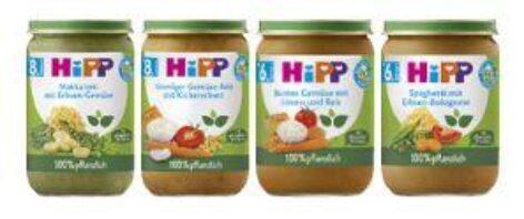 HiPP 100% plant-based baby food