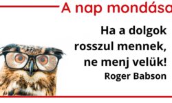A nap mondása