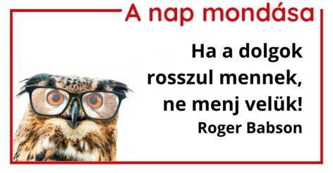 (HU) A nap mondása