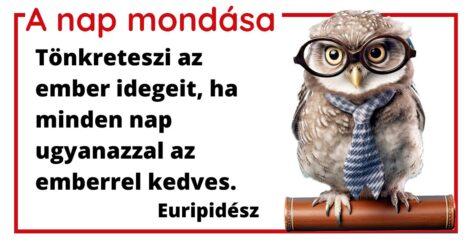 A nap mondása