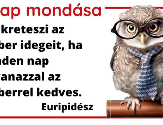 (HU) A nap mondása