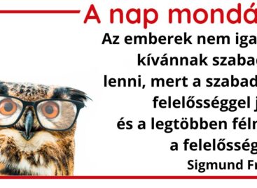 (HU) A nap mondása