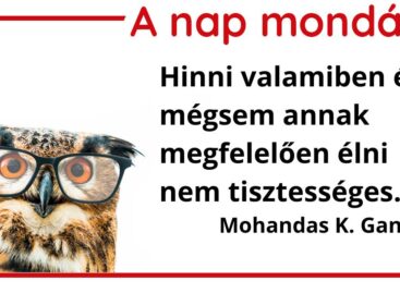 (HU) A nap mondása