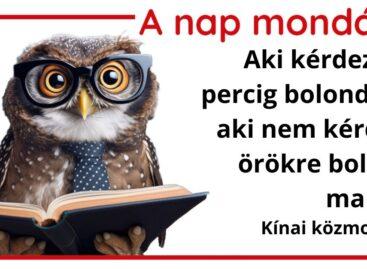 A nap mondása