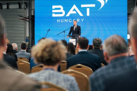 Another milestone towards a smoke-free world – the development of BAT’s new production hall in Pécs has reached an important stage
