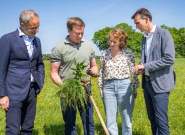 Talajmegújító kísérleti mezőgazdasági programot indít a FrieslandCampina, a Lidl és a ReGeNL