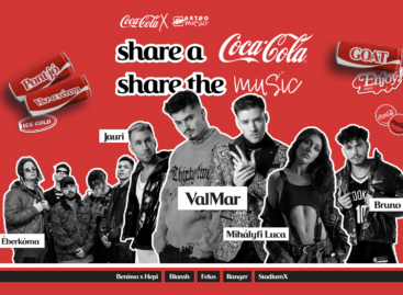 Coca-Cola invites consumers to an unforgettable party with the slogan Share a Coke, Share the Music