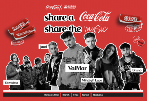 Share a Coke, Share the Music szlogennel felejthetetlen bulira hívja a fogyasztókat a Coca-Cola