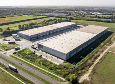 A new hall has been added to the East Gate PRO Business Park, which is being developed by WING