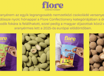 Nemzetközi aranyérem a Flore Confectionery-nek
