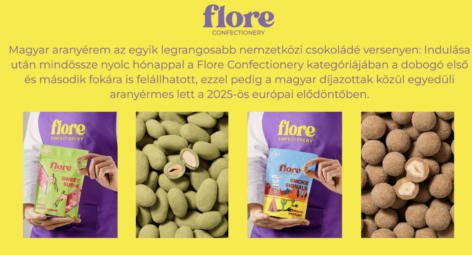 Nemzetközi aranyérem a Flore Confectionery-nek