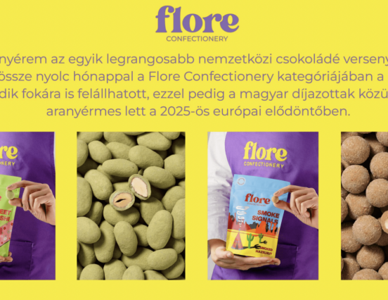 Nemzetközi aranyérem a Flore Confectionery-nek