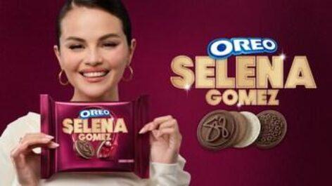 Limitált kiadású Selena Gomez Oreo kekszeket dob piacra a Mondelēz