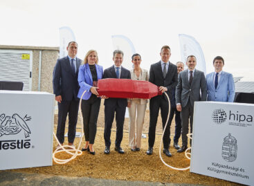 Nestlé’s solar park in Szerencs was handed over