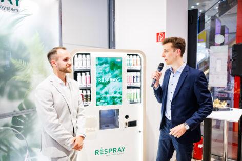 Sustainability at its best: the Respray refill machine has arrived at Rossmann for nationwide expansion