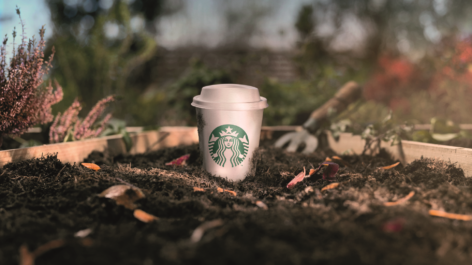 A Starbucks az egész európai régióra kiterjedően újratervezi ikonikus fehér elviteles poharát