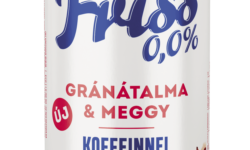 FRISS 0,0% Gránátalma-meggy, természetes koffeinnel