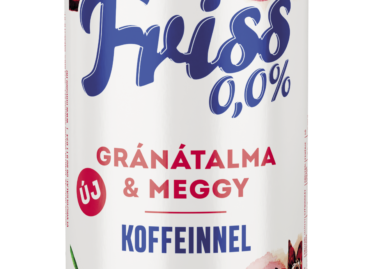 FRISS 0,0% Gránátalma-meggy, természetes koffeinnel