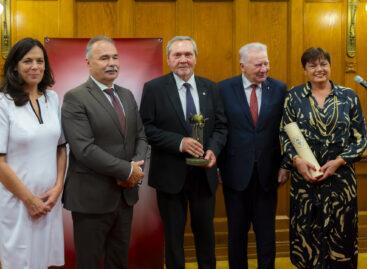 Ferenc Vesztergombi received the Hungarian Wine Academy’s Lifetime Achievement Award this year