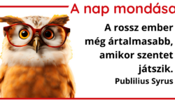 (HU) A nap mondása
