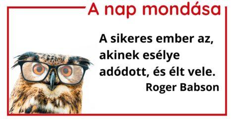 (HU) A nap mondása