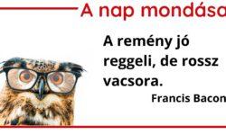 A nap mondása