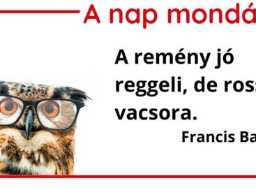 A nap mondása
