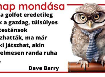(HU) A nap mondása