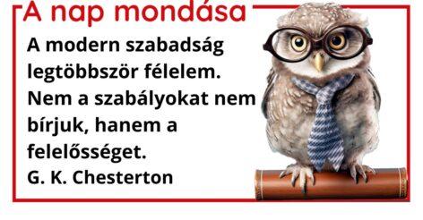 (HU) A nap mondása