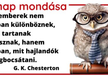 (HU) A nap mondása