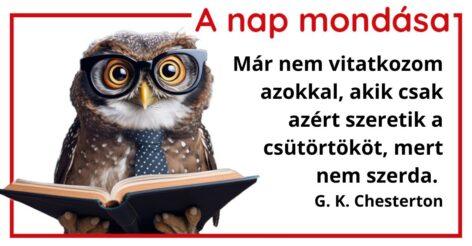 (HU) A nap mondása