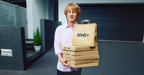Owen Wilson a Wolt nemzetközi kampányának új arca