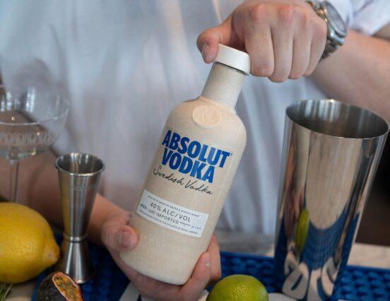 Absolut Vodka Tests Paper-Based Cap And Bottle Duo