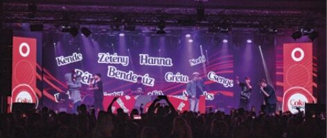 Ilyen volt az „Oszd meg a Coca-Cola varázsát” kampánynyitó rendezvénye az Akváriumban