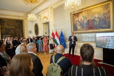 Rekord részvétel a magyar standon a mentes termékek kiállításán Bécsben