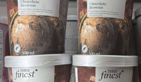 Millions of people are buying ice cream from Tesco