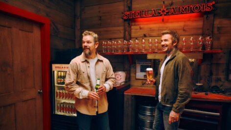 Stella Artois’ Iconic ‘David and Dave’ Duo Return for New ‘The Collection’ Ad