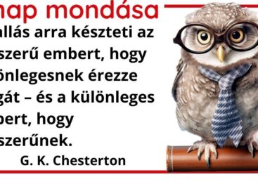 (HU) A nap mondása