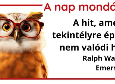 (HU) A nap mondása