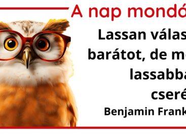 A nap mondása