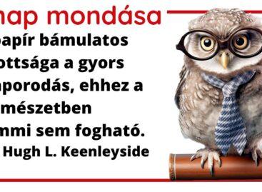 (HU) A nap mondása