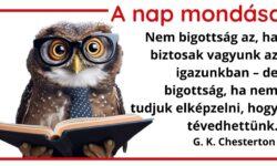 (HU) A nap mondása