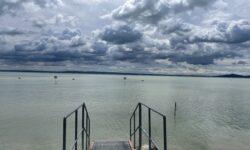 The weather is not the best for tourism in Lake Balaton