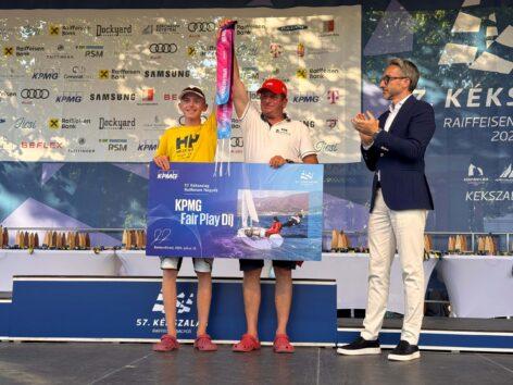The combined team of the Kings, Sponsi, received the 57th Kékszalag KPMG Fair Play Award