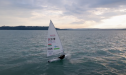 Olympic sailor Jonatán Vadnai promotes Lake Balaton