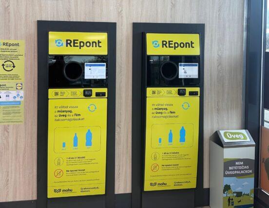 More than half a billion bottles were returned in Lidl stores