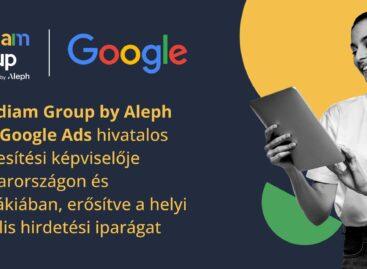 Mediam Group by Aleph becomes the official Google Ads sales representative in Hungary