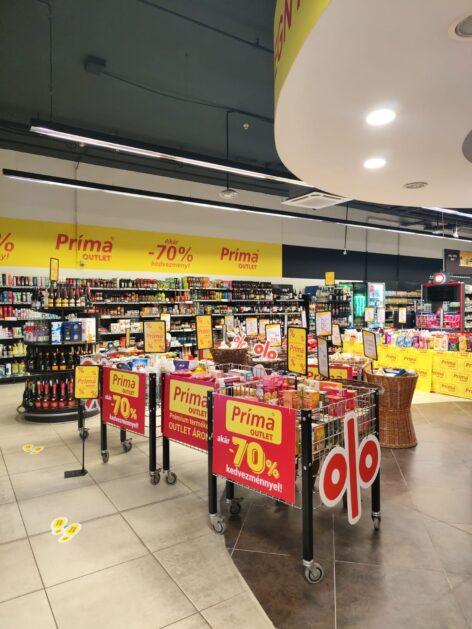 Megnyílt Magyarország első PRÍMA élelmiszer OUTLET üzlete