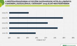 Agricultural loans decreased by 6 percent